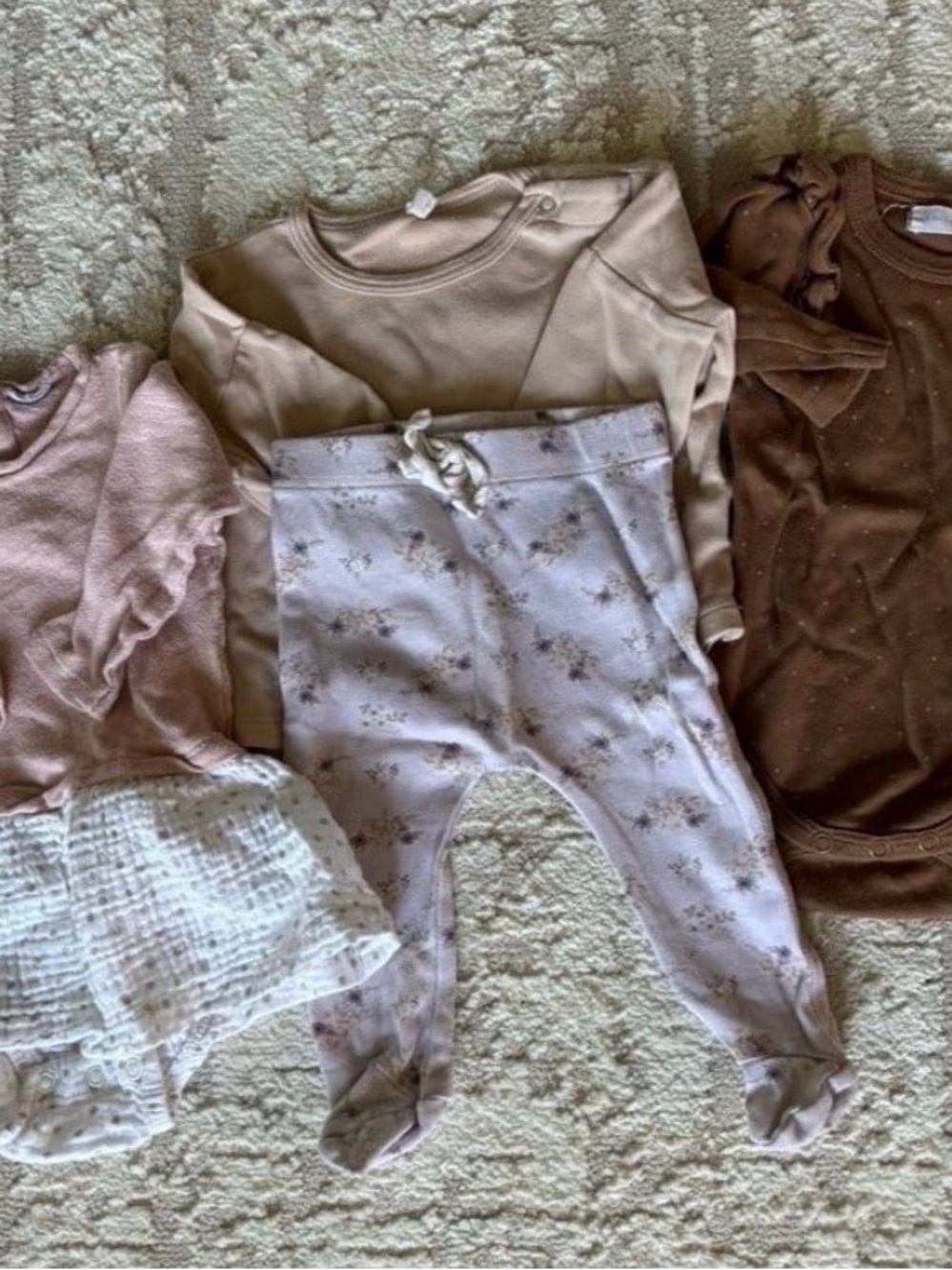 LAST OFFER TO LIKERS Zara and Quincy Mae and Jamie Kay 3-6 months bundle.
